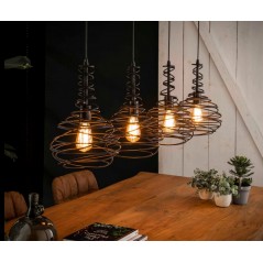 ZI Hanging lamp 4x Ø25 cone spinn